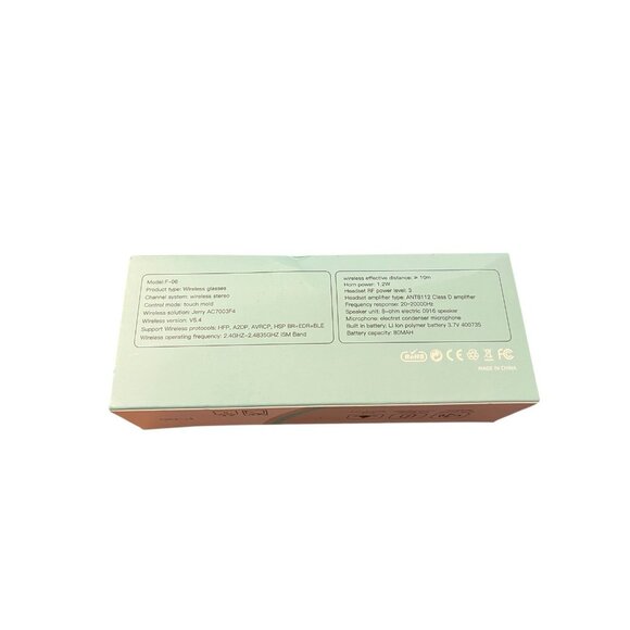 Smart Glasses Wireless Bluetooth Sunglasses Open Ear Headset New in Open Box - Picture 6 of 6